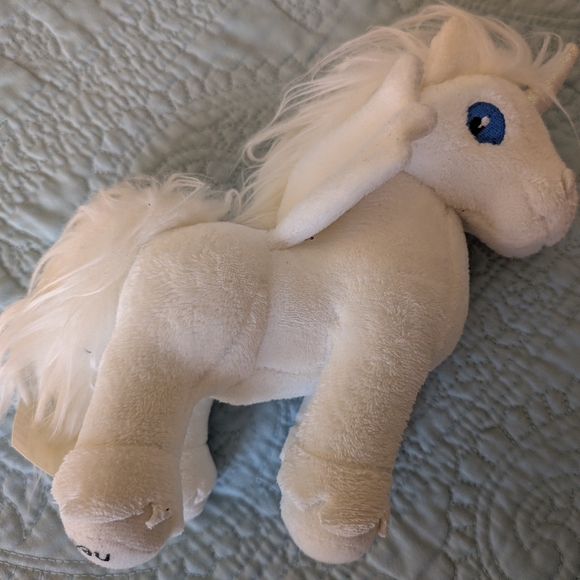 Neopets White Uni Plush with Tags. Limited Too. - Picture 3 of 4